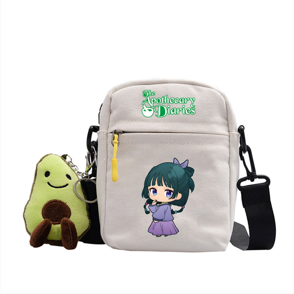 Versatile Anime Square Messenger Bag