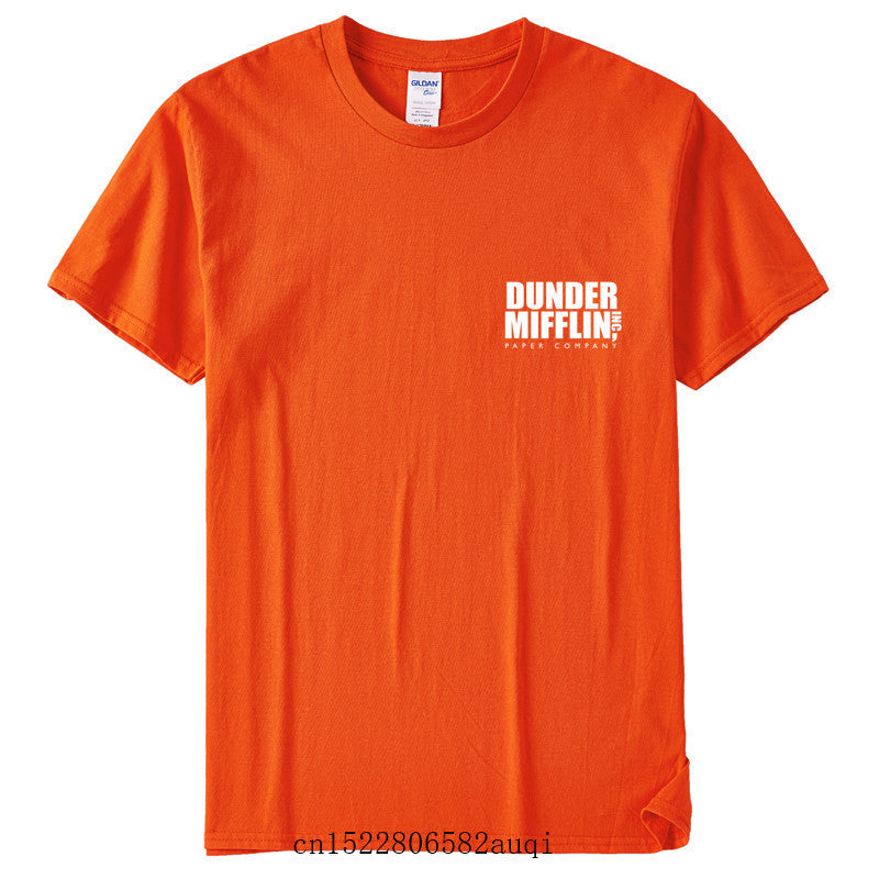 DUNDER logo Print Cotton T-Shirt