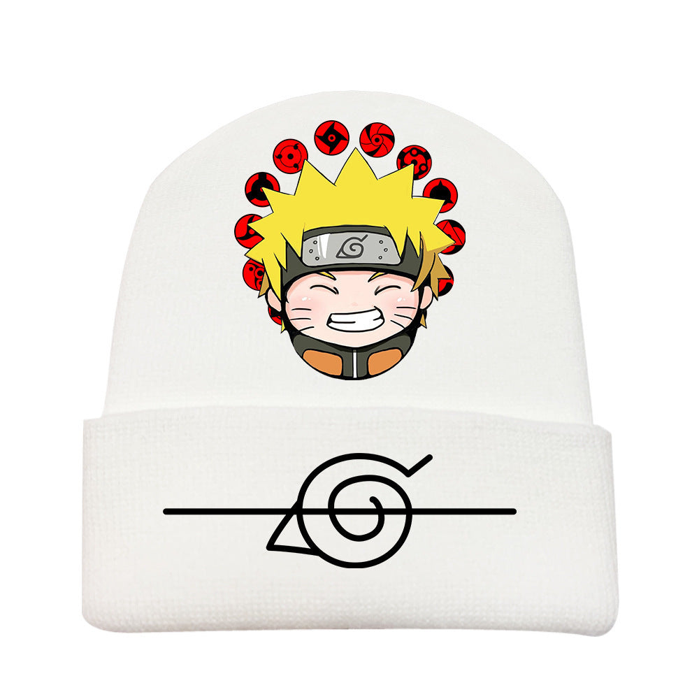 Casual Anime Printed Beanie