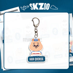SKZ Aviation Acrylic Pendant Keychain