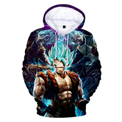 Unisex Anime 3d Color Print Pullover Hoodie