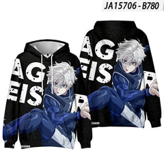 Trendy Anime Digital Print Cosplay Hoodie