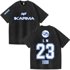 KPOP KARMA 2025 Washed T-shirt