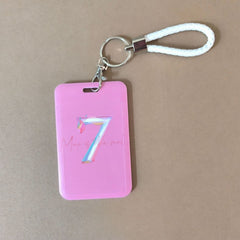 BANGTAN 7 Card Holder Keyring