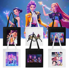 KPOP Poster Printed Canvas Tote Bag