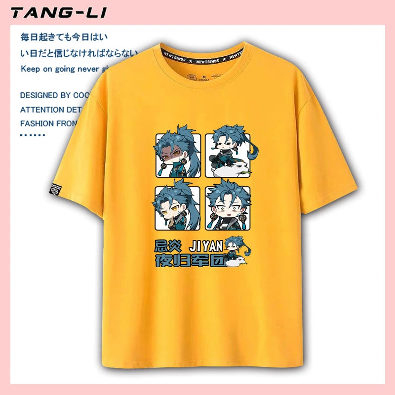 Casual Game Cotton Short Sleeve T-Shirt