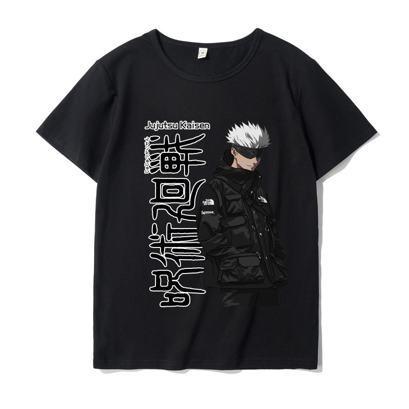 Unisex Anime Graphic Printed Leisure T-shirt