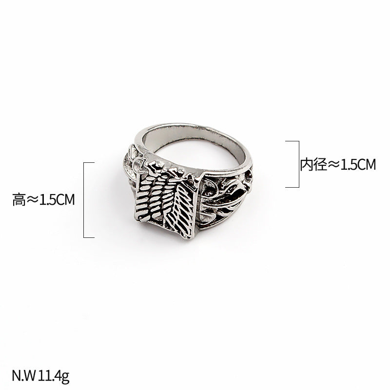 Punk Style Anime Cosplay Ring