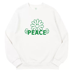 SeulGi PEACE Crew Neck Sweatshirt
