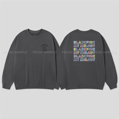 BP MELODY Graphic Round Neck Sweatshirt