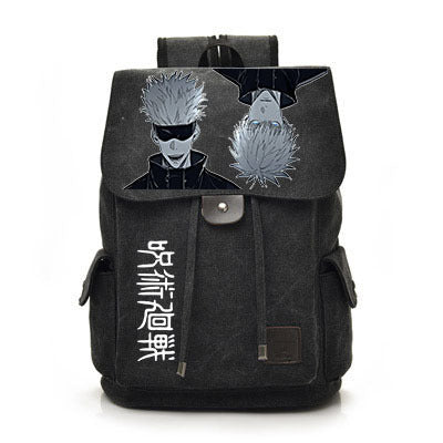 Retro Anime Canvas Schoolbag Backpack