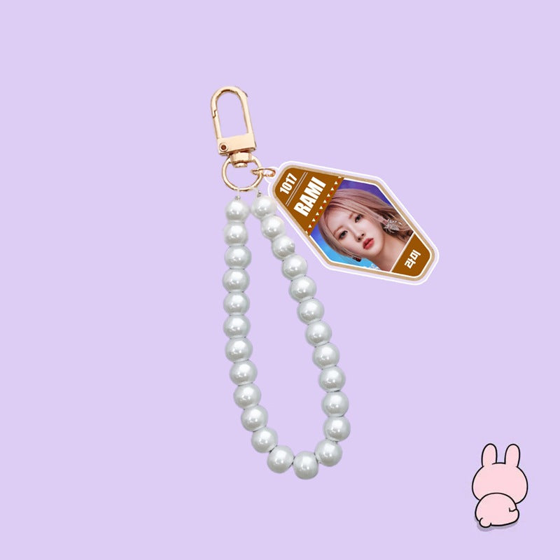 KPOP Imitation Pearl Mobile Phone Chain