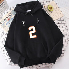 Unisex Trendy Volleyball Casual Cosplay Hoodie