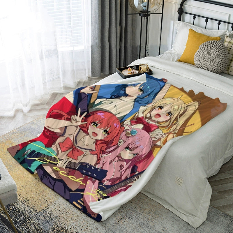 Cute Anime Flannel Blanket