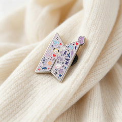 BANGTAN Brooch Alloy Accessory