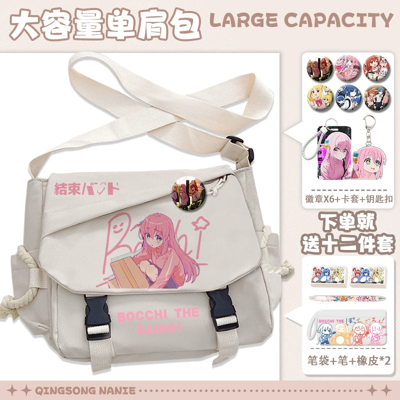 Women's Anime Messenger Shoulder Bag
