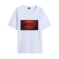 Men's Game Graphic Printed Cotton T-Shirt