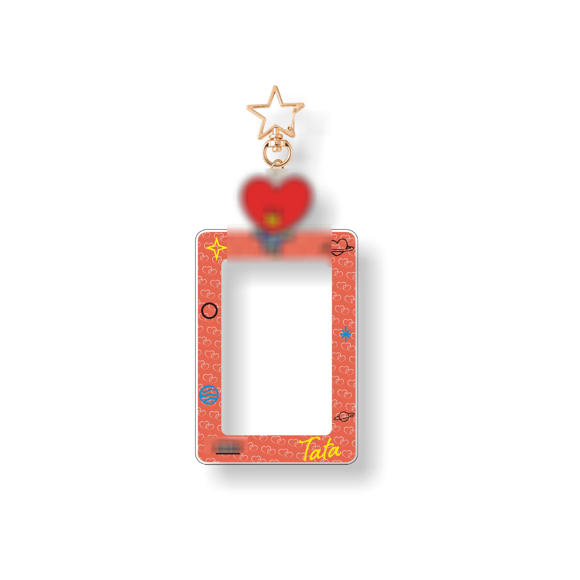 KPOP Cartoon Card Storage Pendant
