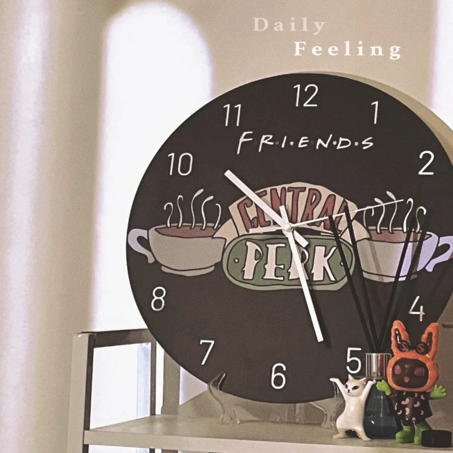 Friends Wall Clock Decor