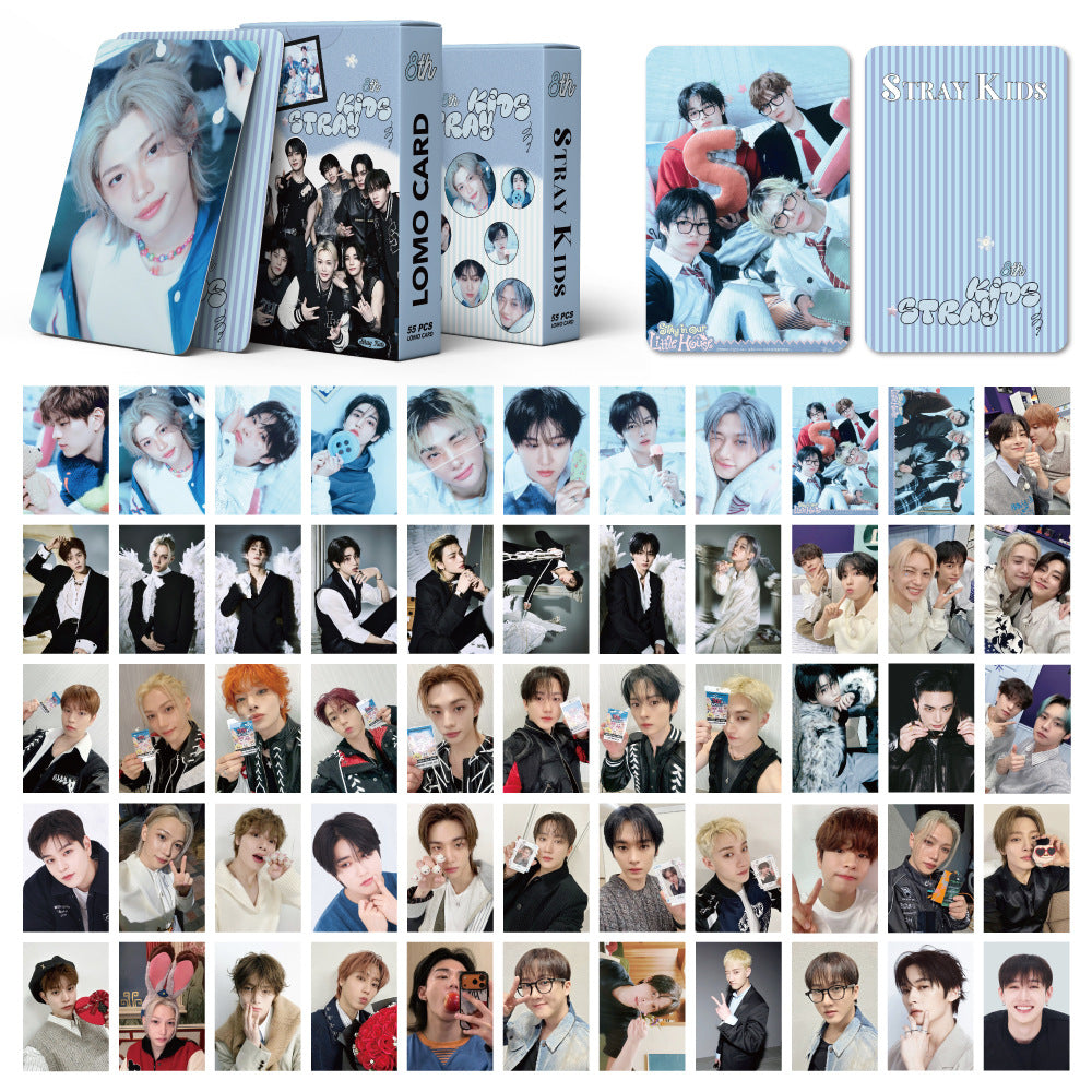 SKZ 8th Anniversary Photocard 55pcs/set Limited Edition