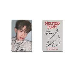 KPOP Album Melting Point Photocard