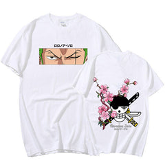 Cool Men's Zoro Print Crew Neck Relaxed T-Shirt