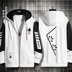 Trendy Vtuber Anime Zipper Cardigan Hoodie
