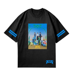 KPOP Fashion Letter Printed T-Shirt Top