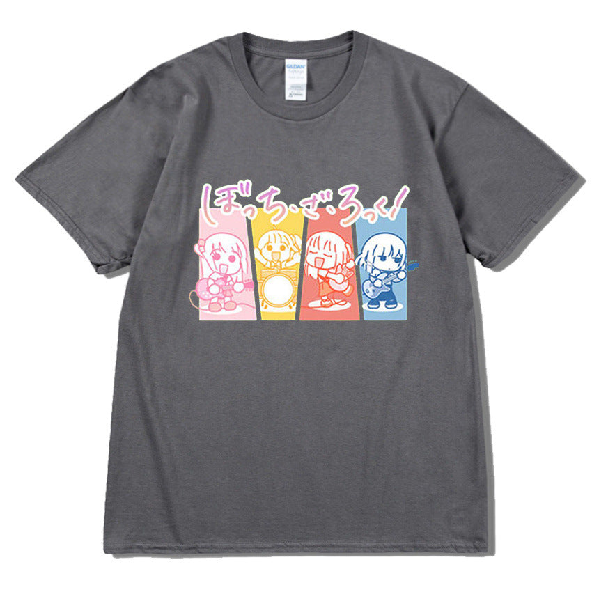 Lovely Girls Gotoh Hitori Short Sleeve Cos T-shirt