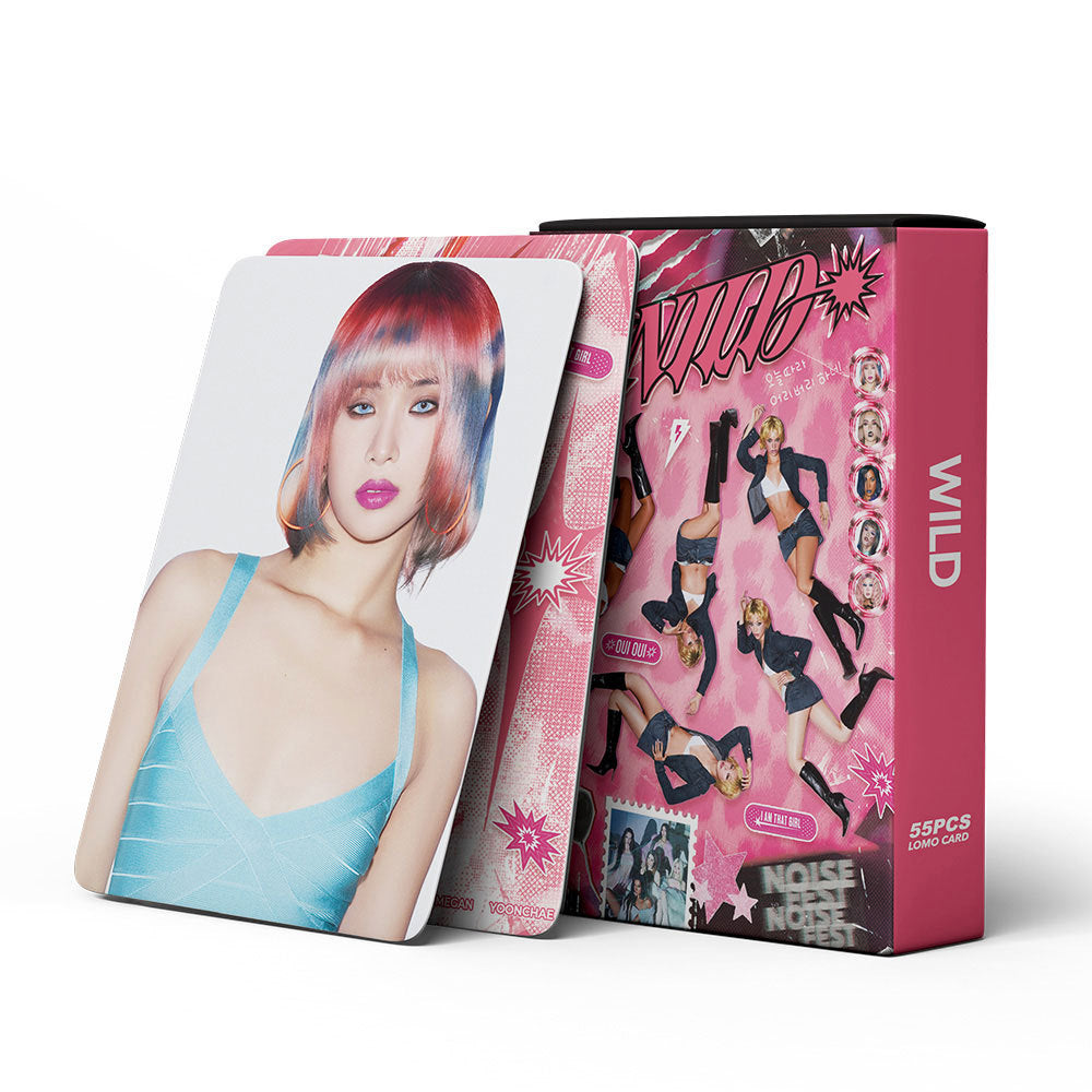 55PCS KATSEYE Wild ALBUM Photocard Collection