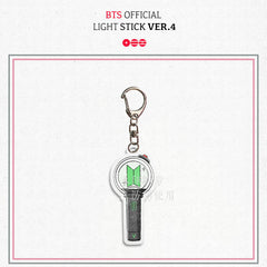 BTS Lightstick Acrylic Keyring Pendant