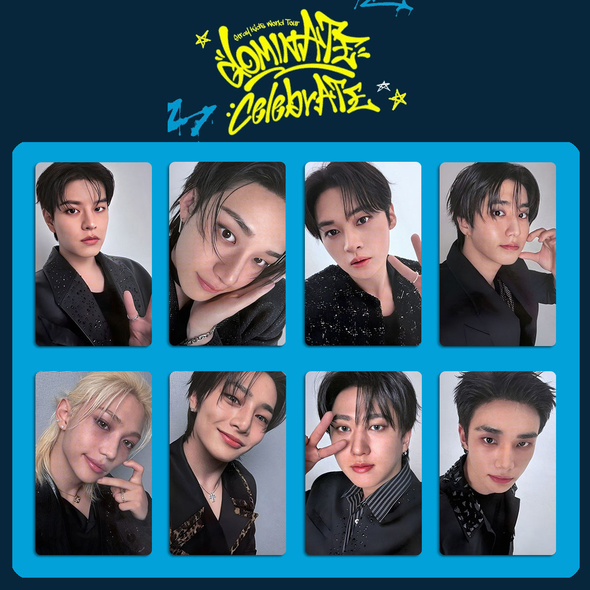 SKZ DominATE Celebrate STAYzone Photocard 8pcs