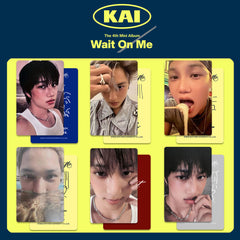 KAI Album WAIT ON ME Photocard Set
