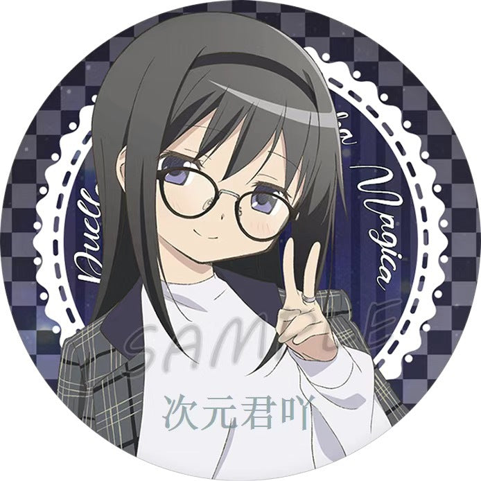 Anime Tinplate Badge