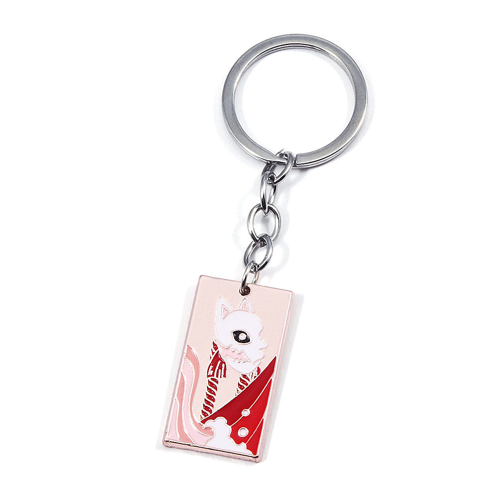 Trendy Anime Tanjiro Keychain Pendant