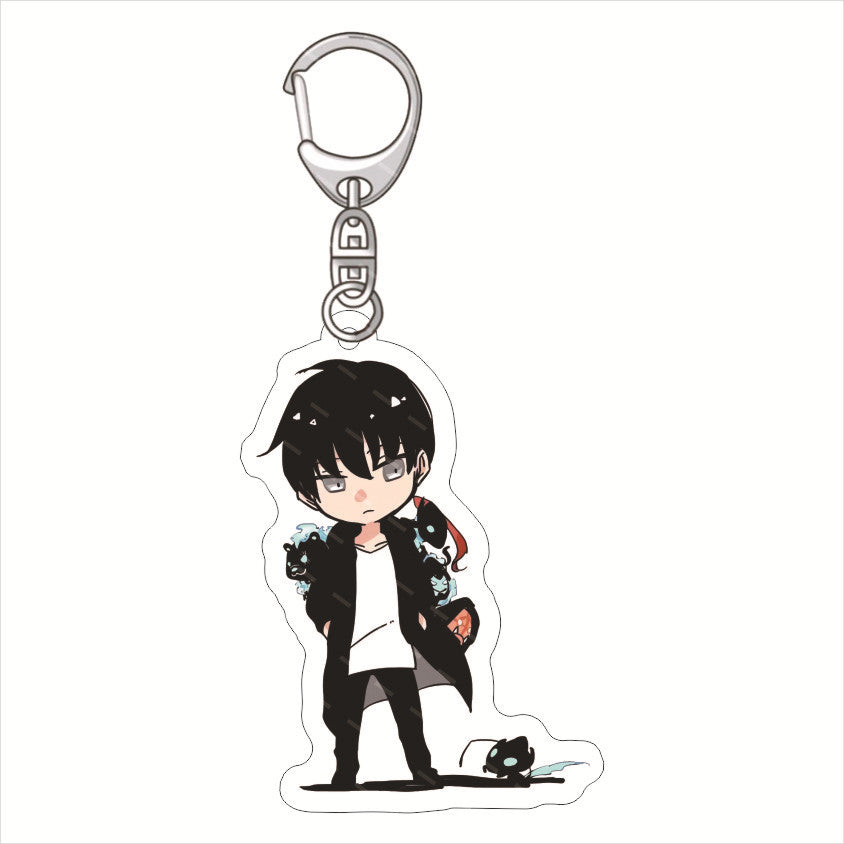 Cute Anime Acrylic Keychain
