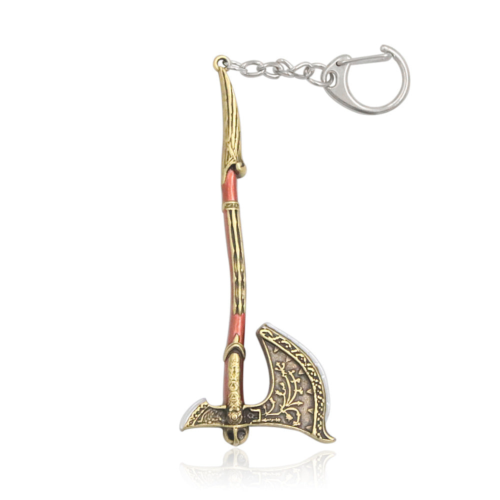 Game Blade Hammer Model Keychain