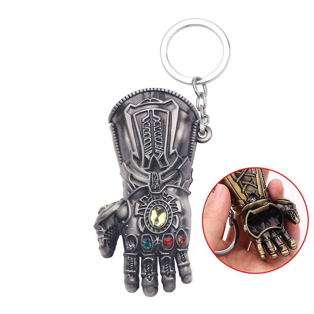 Thanos Glove Bottle Opener Keychain Pendant
