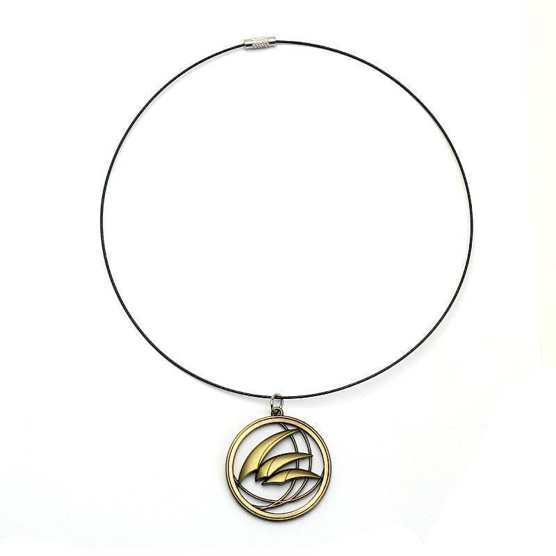 Game Logo Keychain Necklace
