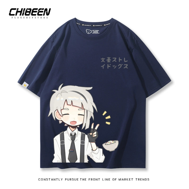Casual Anime Summer Cotton T-Shirt