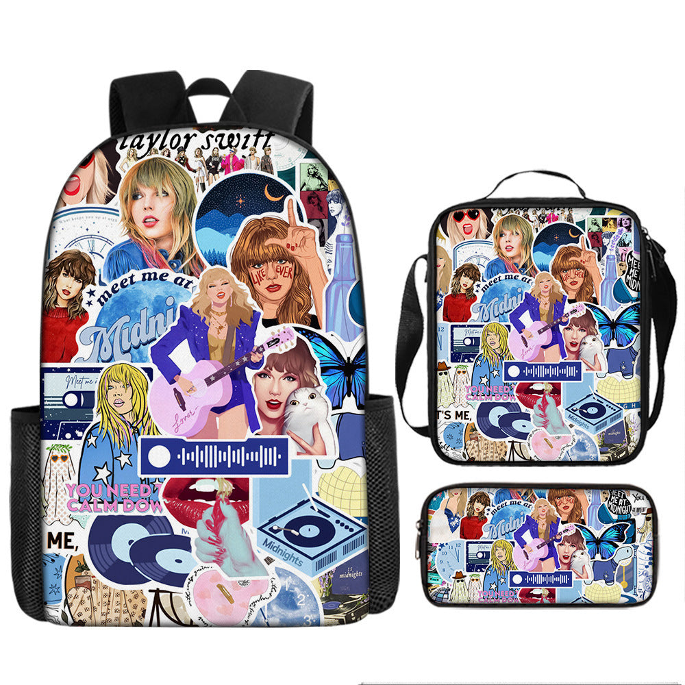 Children's Taylor School Backpack Pencil Bag Set