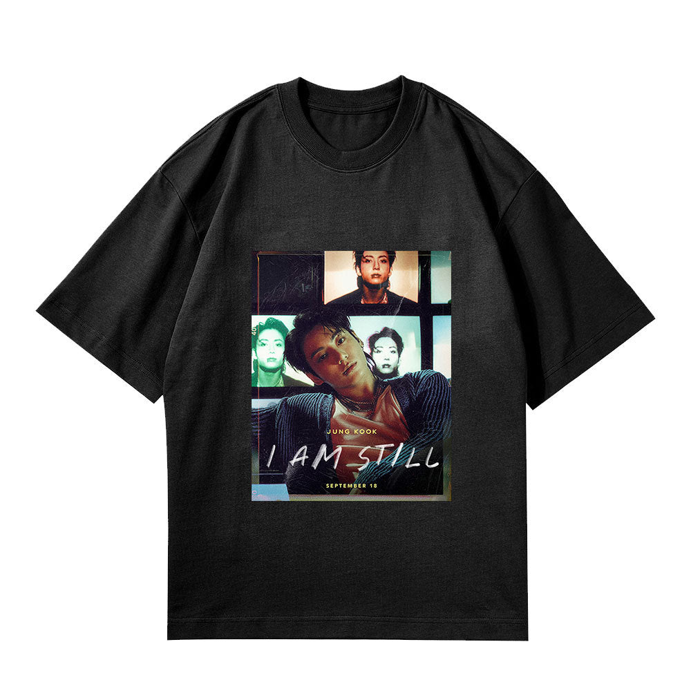 KPOP I AM STILL Poster Printed Loose Top