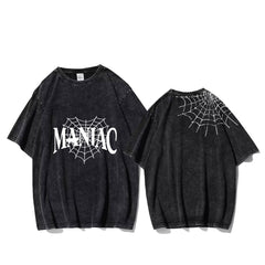 Trendy Kpop Maniac Washed T-shirt