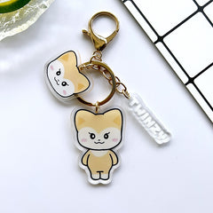 KPOP BORN TO BE Cartoon Keychain Pendant