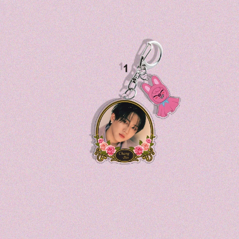 Lee Know Bang Chan Pendant Bag Keychain