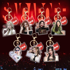 BM KPOP Acrylic Keychain Pendant