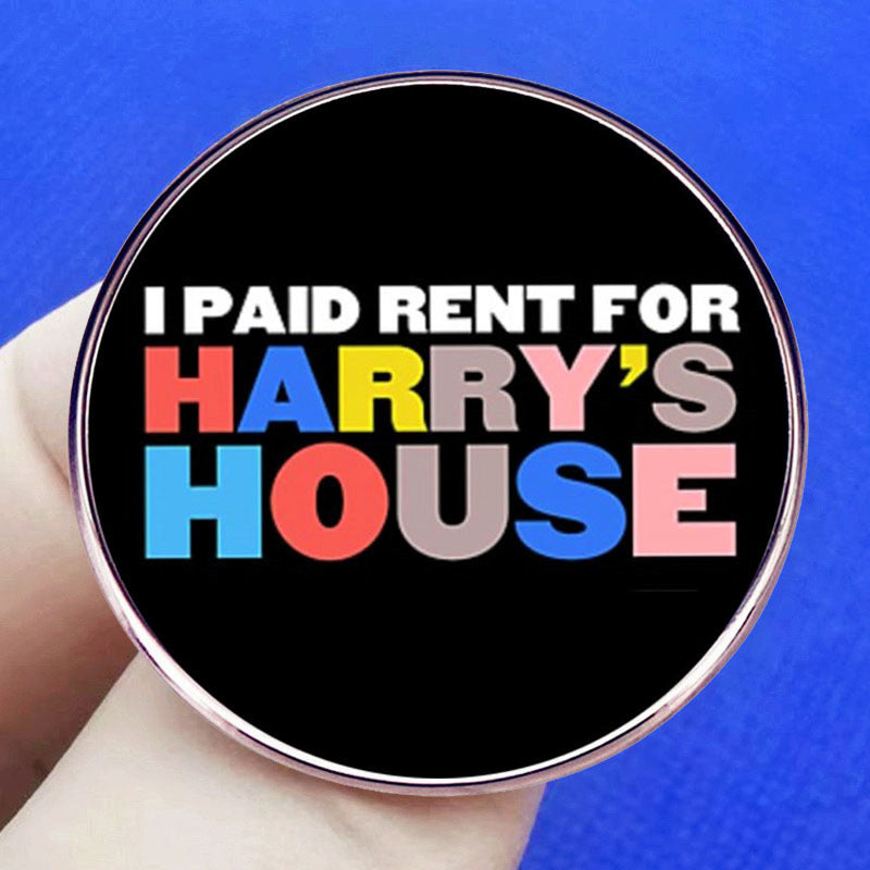 Harry's House Brooch Badge