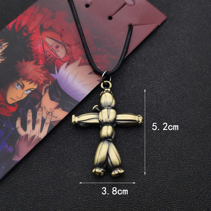 Cool Anime Weapon Keychain Necklace Pendant