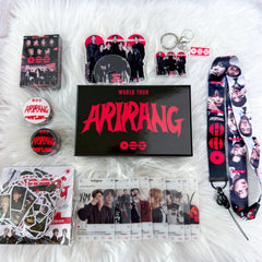 BTS Album ARIRANG Photocard Keyring Sticker Gift Box