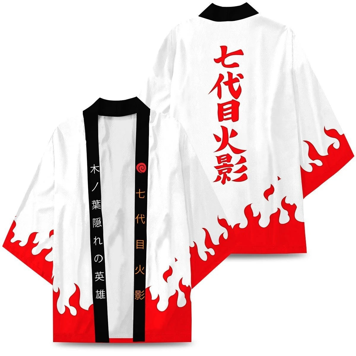 Unisex Anime Casual Cosplay Kimono Cape